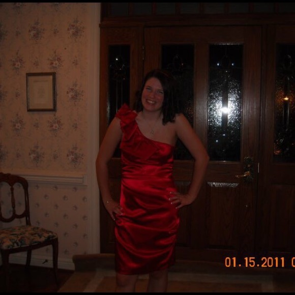 Taboo One-Shoulder Dress - Picture 4 of 5